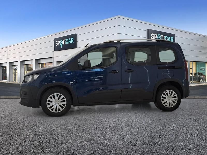 Usata Peugeot Rifter Active 102 CV (75 kW) 2019 Blu Monovolume