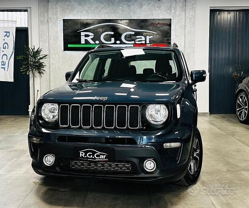 Usata Jeep Renegade Longitude 120 CV (88 kW) 2019 Blu/azzurro SUV