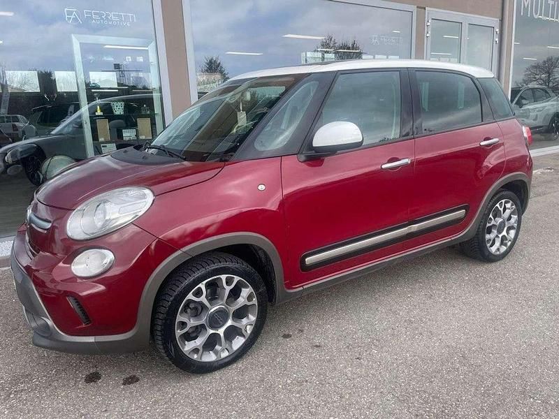 Usata Fiat 500L Lounge 85 CV (62 kW) 2014 Rosso Monovolume