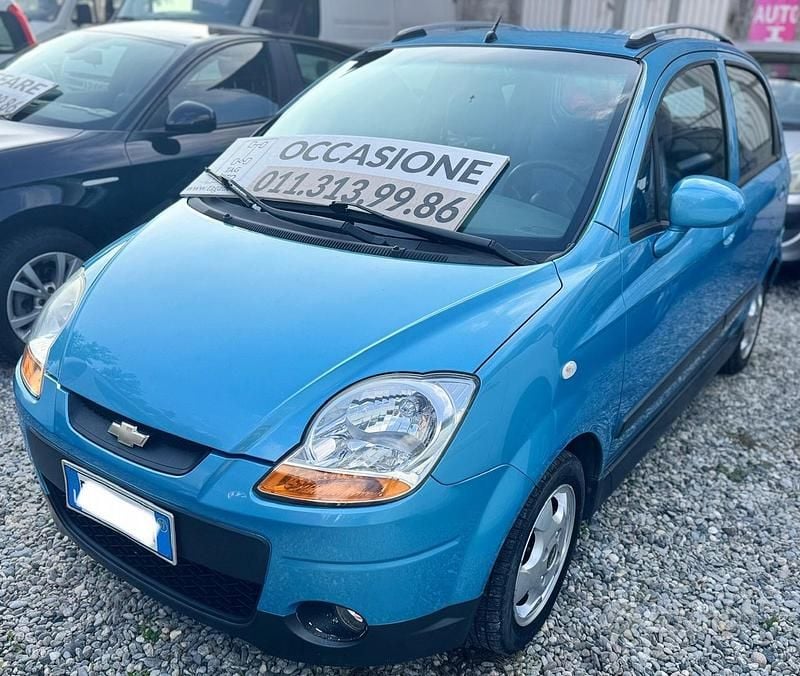 Giallo Usata 2008 Chevrolet Matiz Due volumi | 1990 € (Buon prezzo) - Immagine 1/4