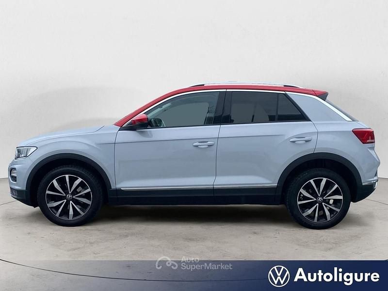 Usata VW T-Roc Style 110 CV (80 kW) 2021 Bianco SUV