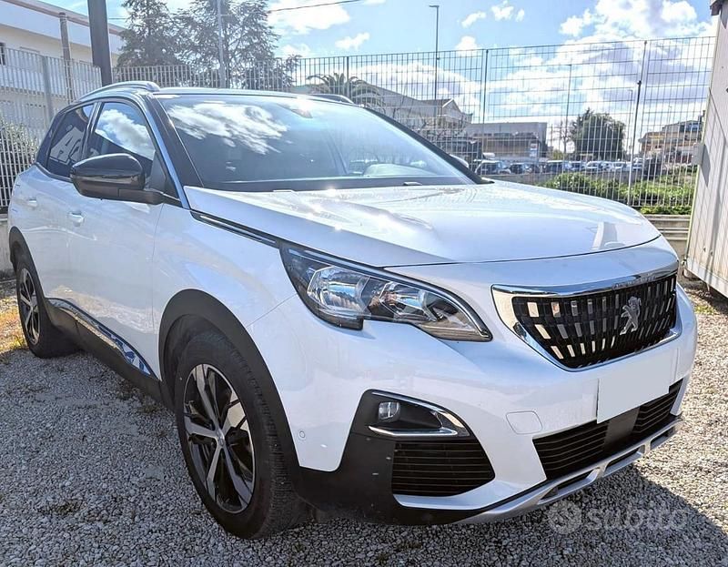 Usata Peugeot 3008 Allure 131 CV (96 kW) 2019 Bianco SUV