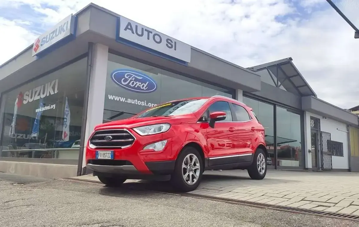 Usata Ford Ecosport Titanium 99 CV (72 kW) 2019 Rosso SUV