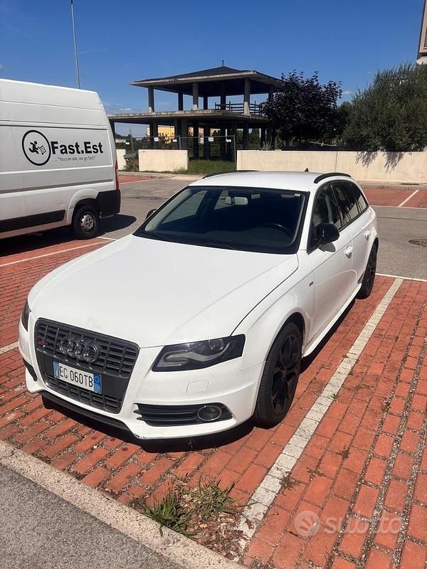 Usata Audi A4 170 CV (125 kW) 2009 Bianco Station wagon
