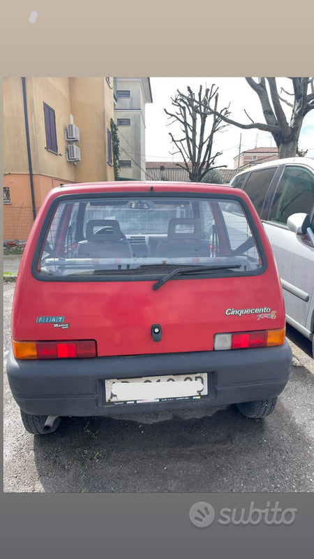 Usato 1997 Fiat Cinquecento 0.9 Benzin 41 CV (1.500 €)