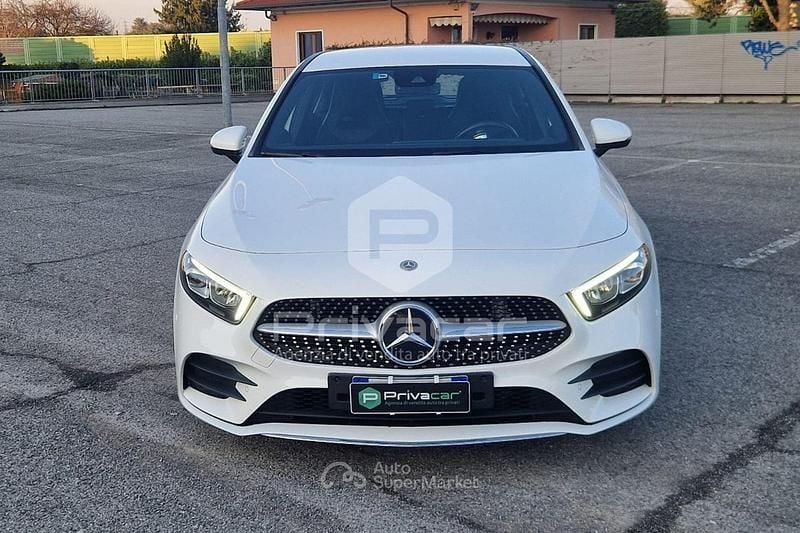 Usata Mercedes A180 Premium 136 CV (100 kW) 2020 Bianco Berlina
