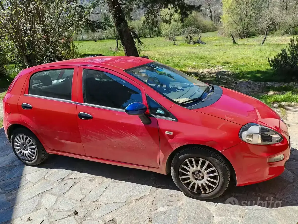 Usata Fiat Punto 75 CV (55 kW) 2017 Rosso Utilitaria