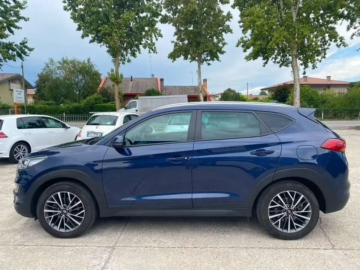 Usata Hyundai Tucson 136 CV (100 kW) 2019 Blu/azzurro SUV