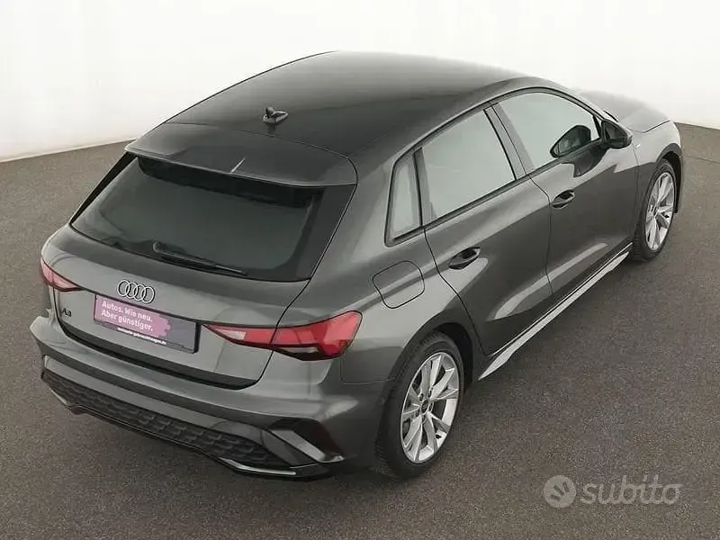 Usata Audi A3 S-Line 150 CV (110 kW) 2025 Grigio Berlina