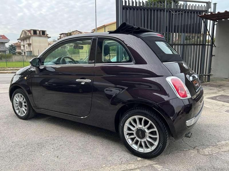 Usata Fiat 500C Lounge 69 CV (50 kW) 2013 Nero Cabrio