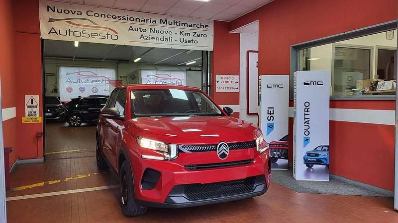 Nuova Citroën C3 PureTech 101 CV (74 kW) 2026 Rosso Berlina