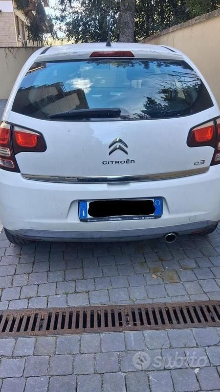 Usata Citroën C3 2014 Bianco Utilitaria