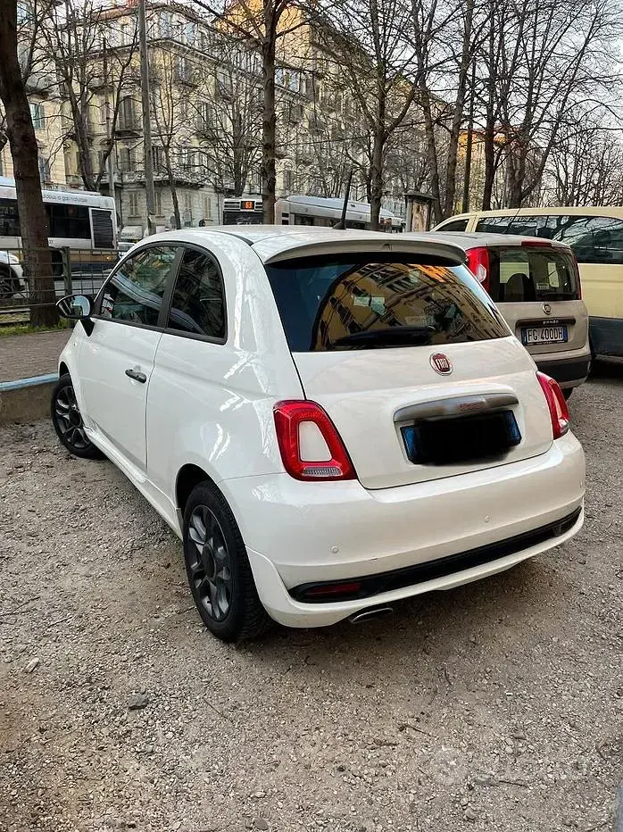 Usata Fiat 500 2016 Bianco Berlina