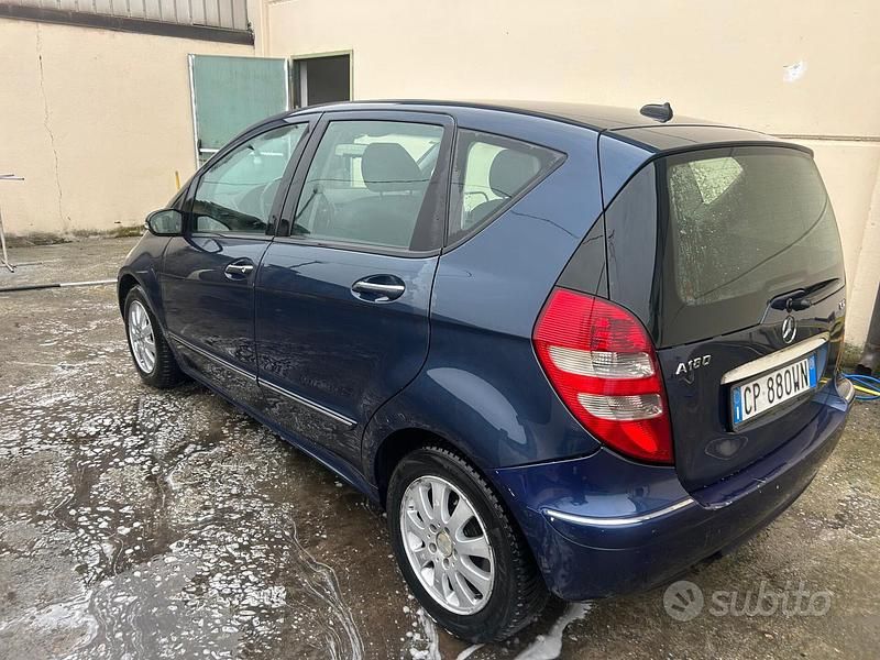 Usata Mercedes A160 Classic 81 CV (59 kW) 2004 Blu Berlina