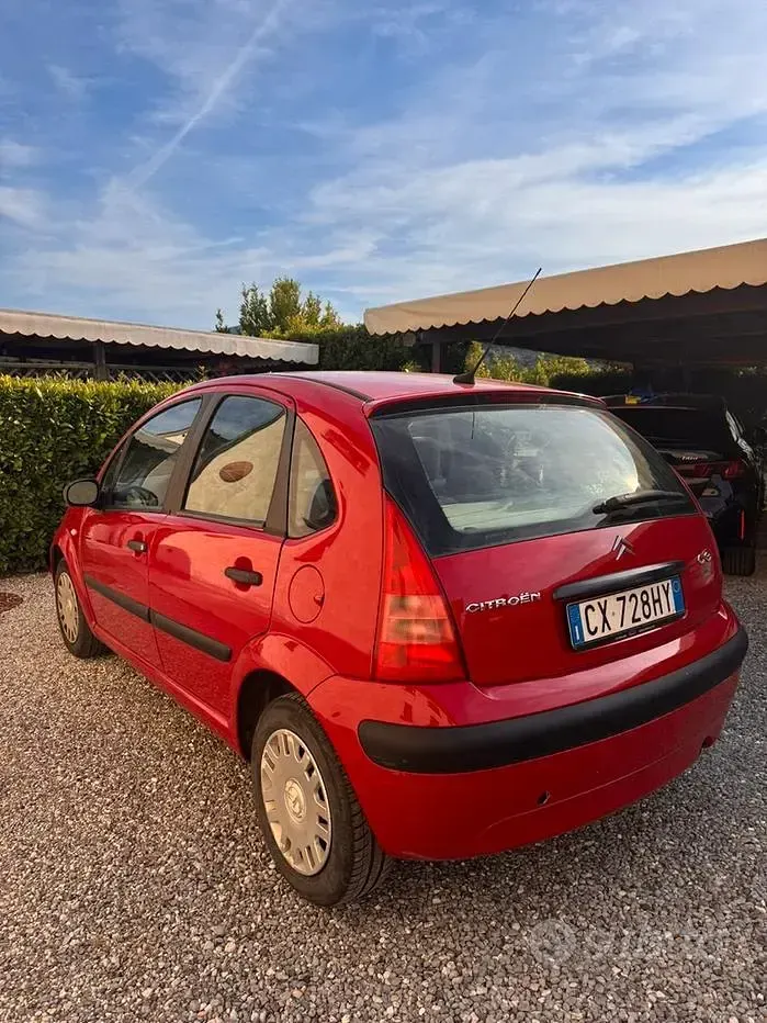 Usata Citroën C3 68 CV (50 kW) 2005 Rosso Berlina