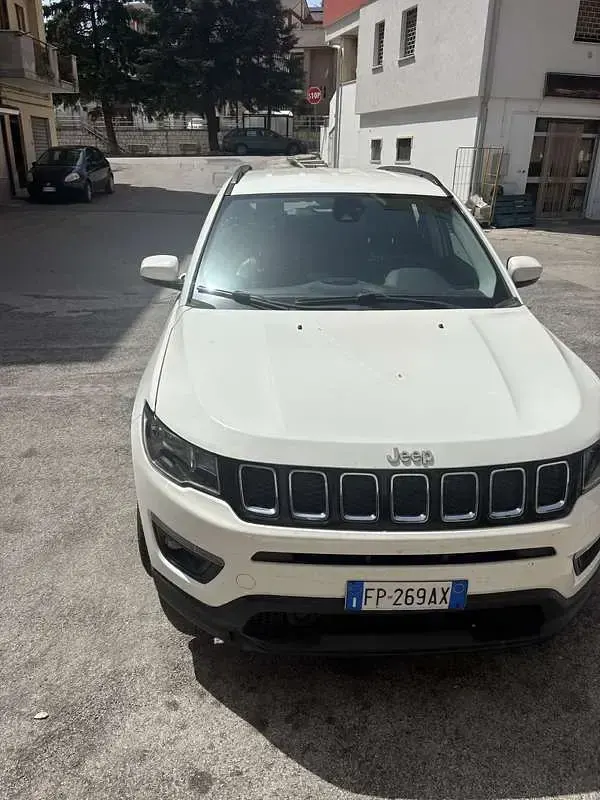 Usata Jeep Compass Longitude 120 CV (88 kW) 2018 Bianco SUV