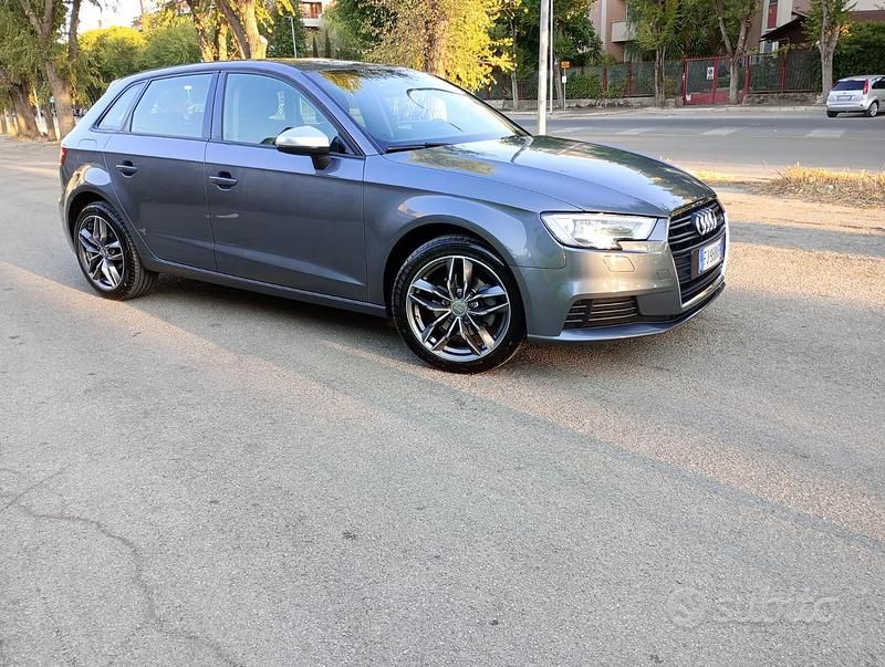 Usata Audi A3 116 CV (85 kW) 2017 Grigio Station wagon