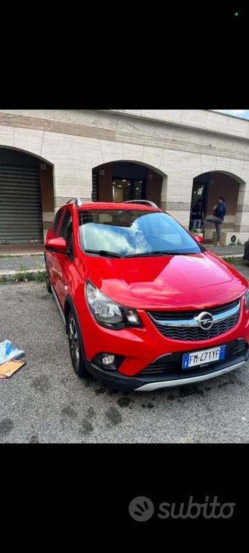 Usata Opel Karl 73 CV (53 kW) 2018 Rosso Utilitaria