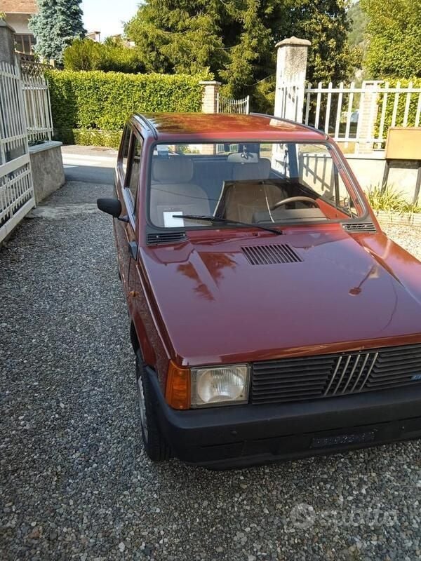 Usata Fiat Panda 1984 Rosso Utilitaria