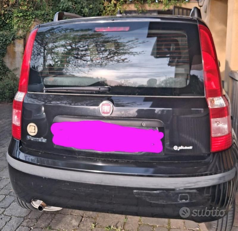 Usata Fiat Panda 69 CV (50 kW) 2012 Nero Utilitaria