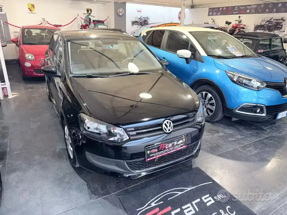 Usata VW Polo Comfortline 75 CV (55 kW) 2013 Nero Utilitaria
