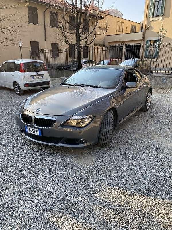 Usata BMW 635 Cabriolet 286 CV (210 kW) 2009 Grigio Cabrio