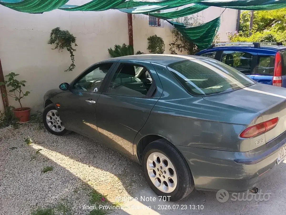 Usata Alfa Romeo 156 136 CV (100 kW) 1999 Grigio Berlina
