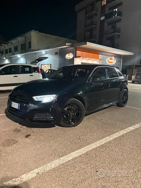 Usata Audi A3 S-Line 2018 Nero Berlina