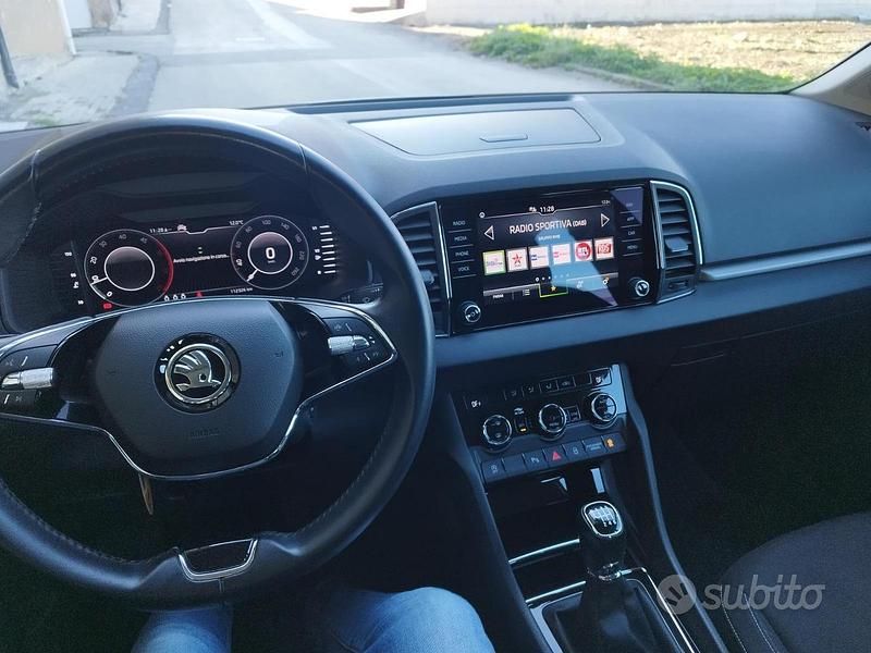 Usata Skoda Karoq 115 CV (84 kW) 2023 Bianco SUV