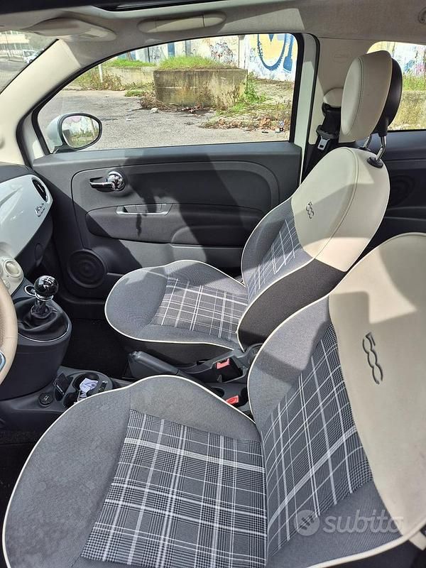 Usata Fiat 500 Lounge 69 CV (50 kW) 2017 Bianco Berlina