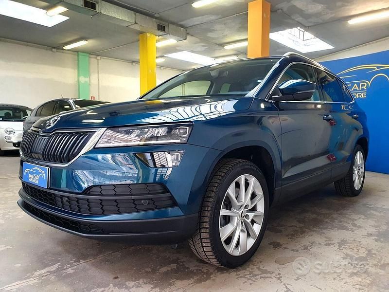 Usata Skoda Karoq Executive 116 CV (85 kW) 2018 Verde SUV
