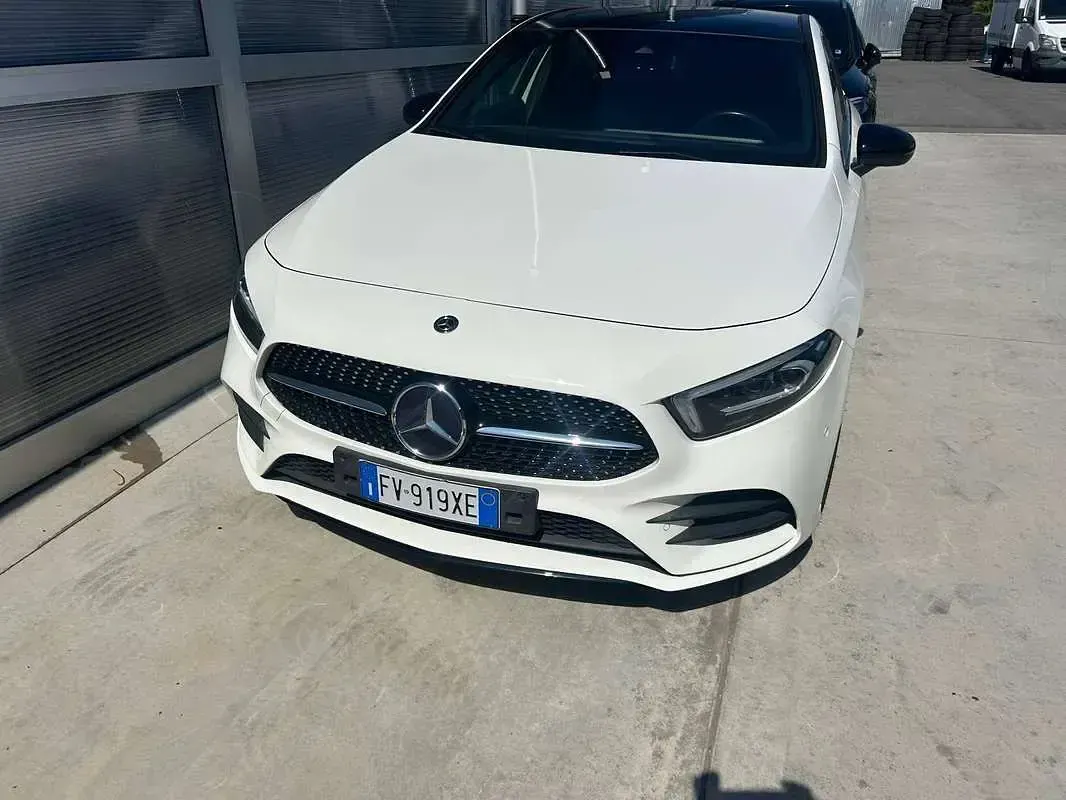 Usata Mercedes A180 116 CV (85 kW) 2019 Bianco Berlina