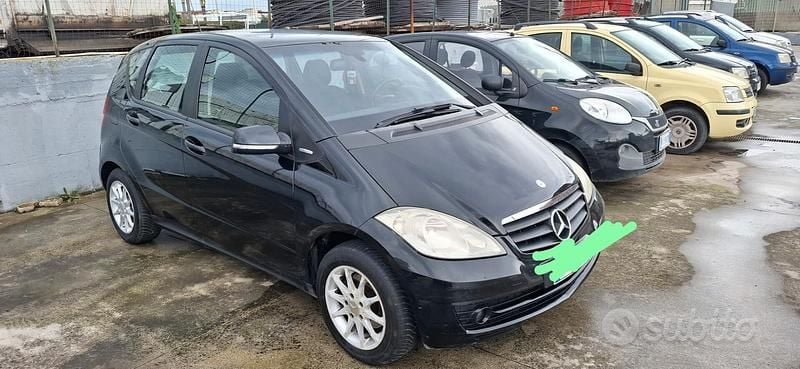 Usata Mercedes A160 Avantgarde 95 CV (69 kW) 2010 Nero Berlina