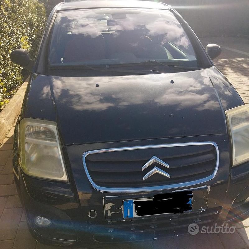Usata Citroën C2 Elegance 68 CV (50 kW) 2004 Nero Utilitaria