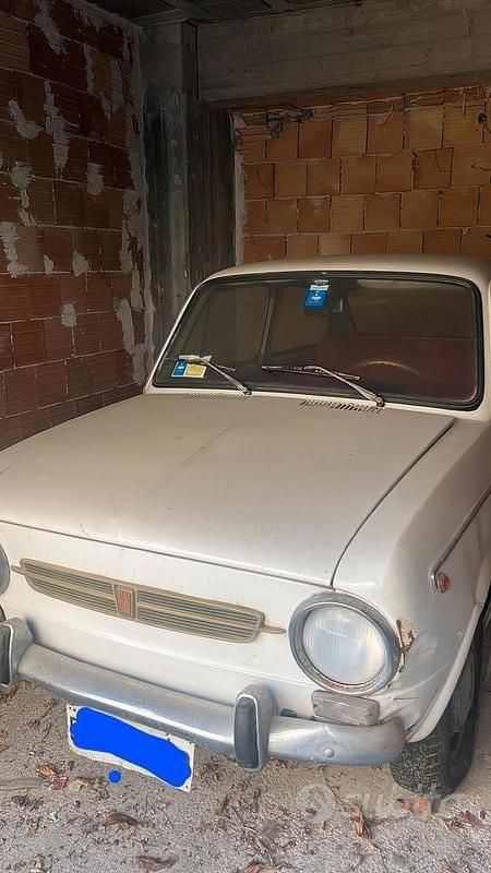 Bianco Usata 1960 Fiat 850 | 1000 € - Immagine 1/2