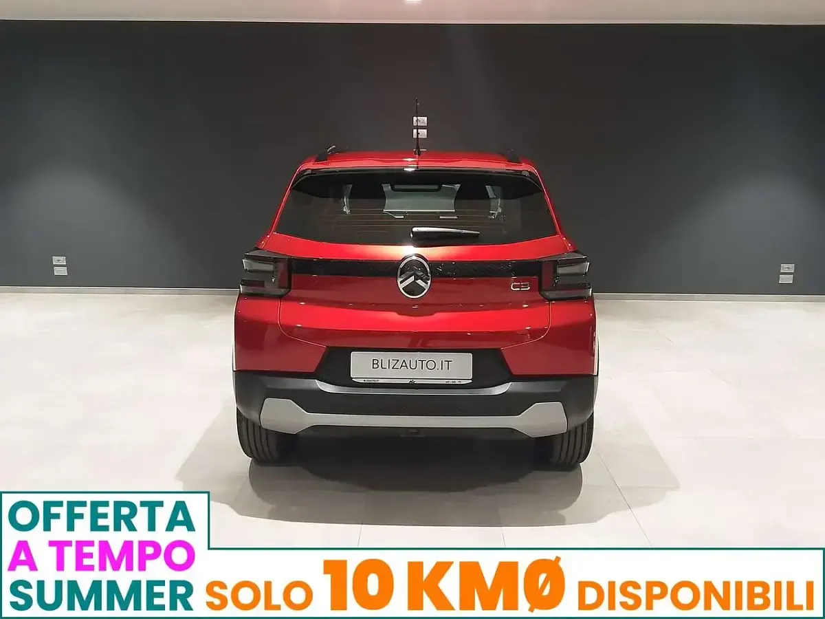 Nuova Citroën C3 PureTech 101 CV (74 kW) 2026 Rosso elixir  laccato SUV