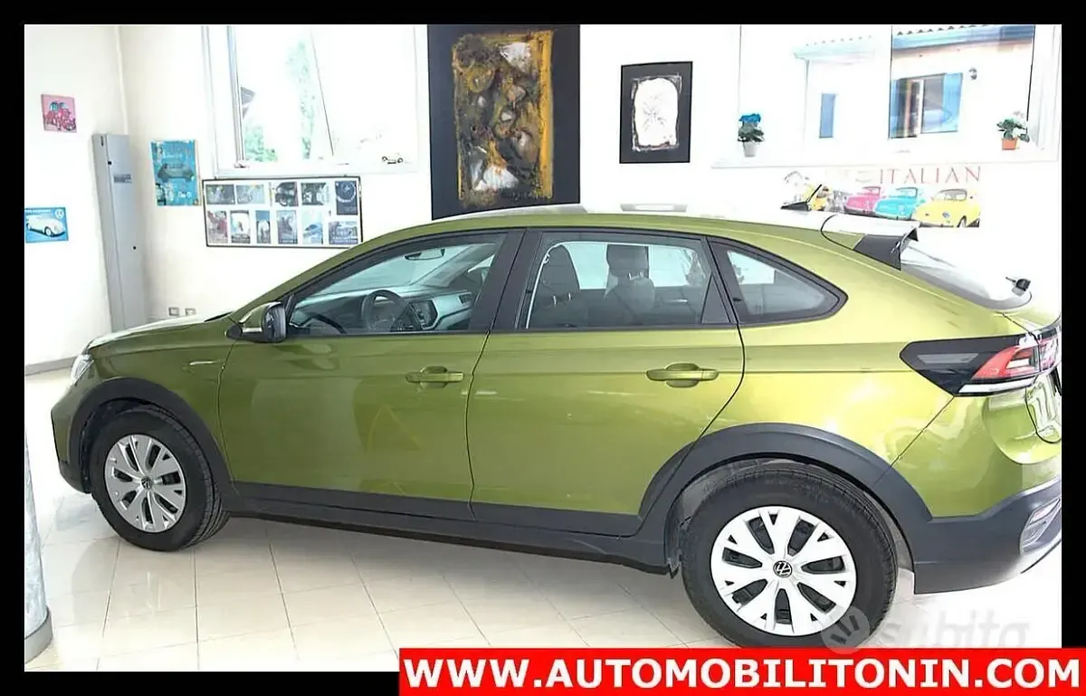 Usata VW Taigo 95 CV (69 kW) 2022 Verde SUV