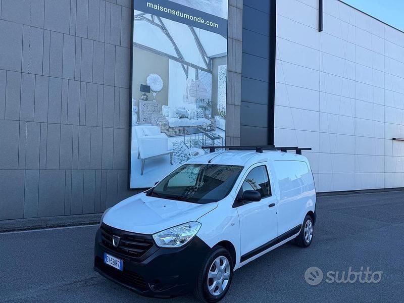 Usata Dacia Dokker 90 CV (66 kW) 2014 Bianco Monovolume