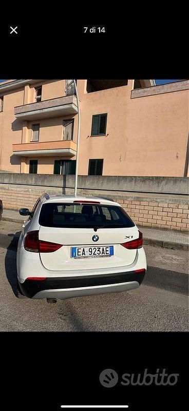 Usata BMW X1 177 CV (130 kW) 2010 Bianco SUV