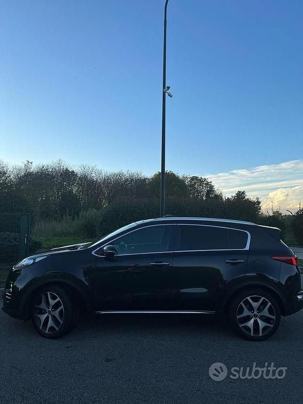 Usata Kia Sportage GT-Line 115 CV (84 kW) 2018 Nero SUV