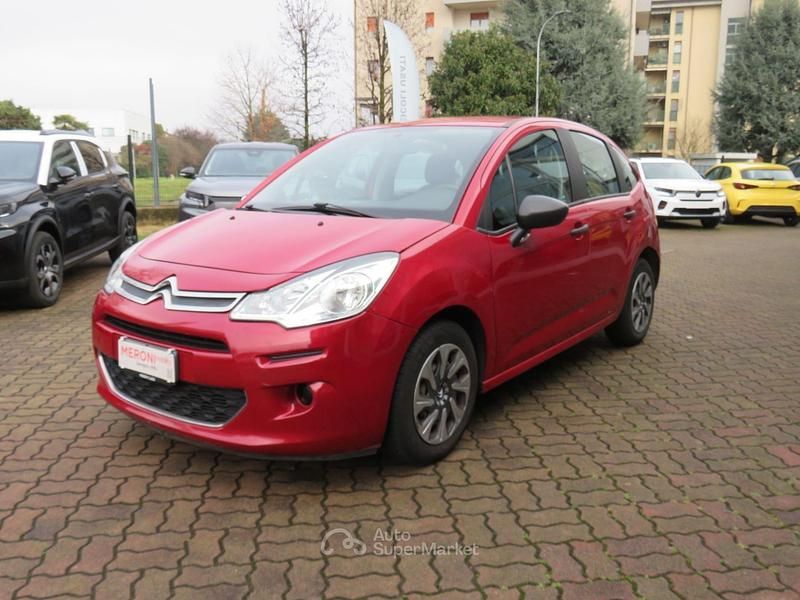 Usata Citroën C3 Attraction 68 CV (50 kW) 2013 Rosso Berlina