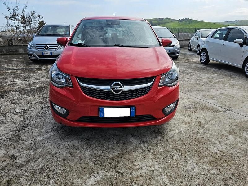 Usata Opel Karl 75 CV (55 kW) 2015 Rosso Utilitaria
