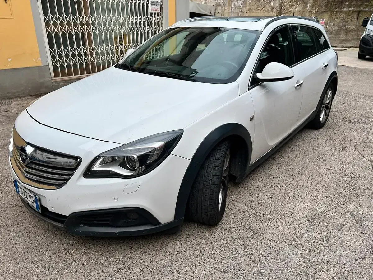 Usata Opel Insignia Country Tourer 163 CV (119 kW) 2014 Bianco Station wagon