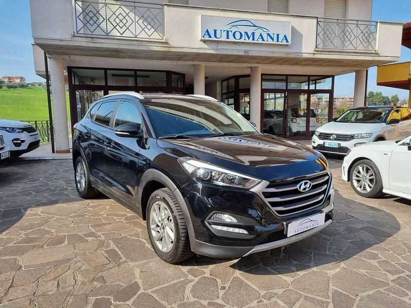 Usata Hyundai Tucson Comfort 116 CV (85 kW) 2017 Nero SUV