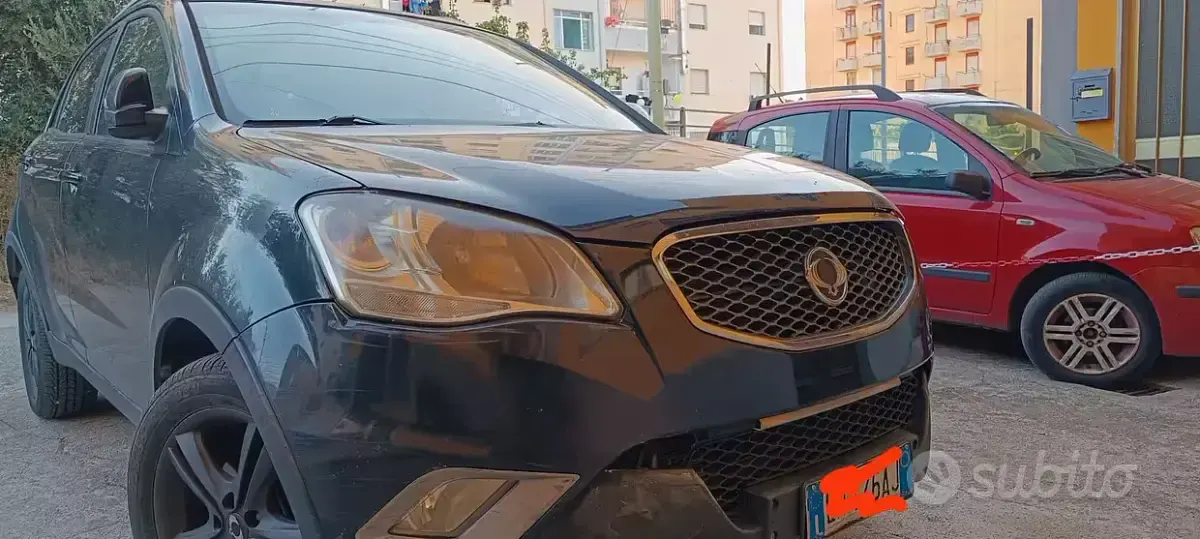 Usata SsangYong Korando 149 CV (109 kW) 2012 Nero SUV