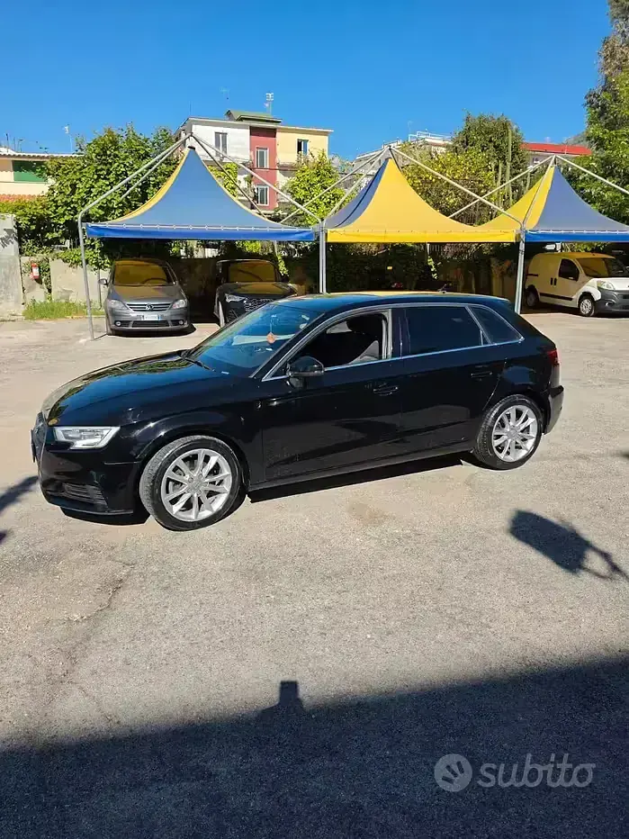 Usata Audi A3 Business 116 CV (85 kW) 2019 Nero Berlina