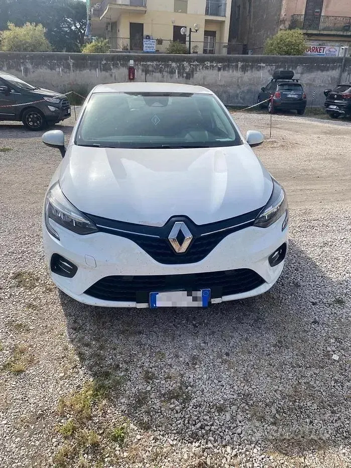 Usata Renault Clio V 90 CV (66 kW) 2021 Bianco Berlina