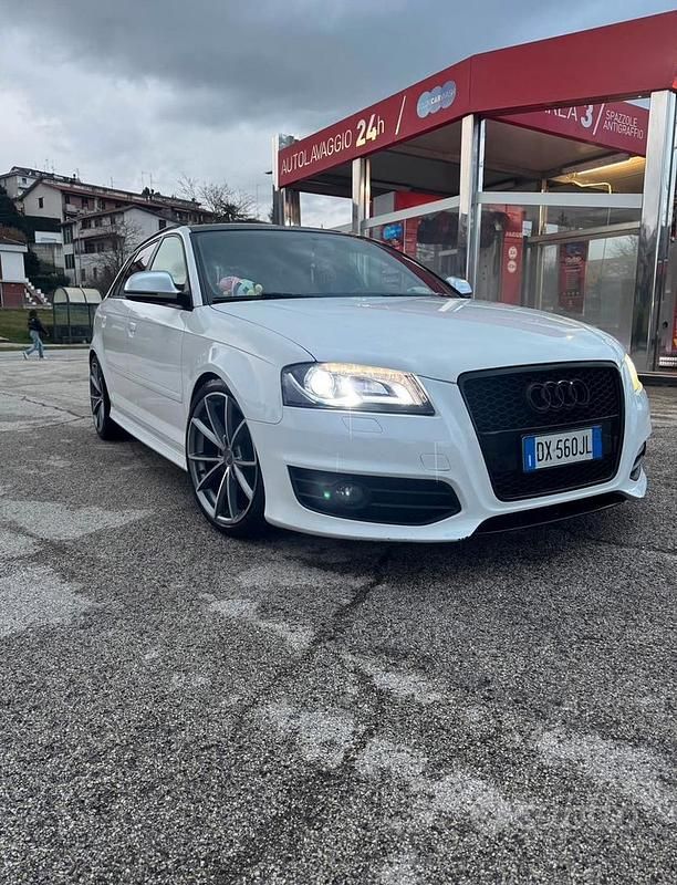 Usata Audi A3 160 CV (117 kW) 2008 Bianco Utilitaria