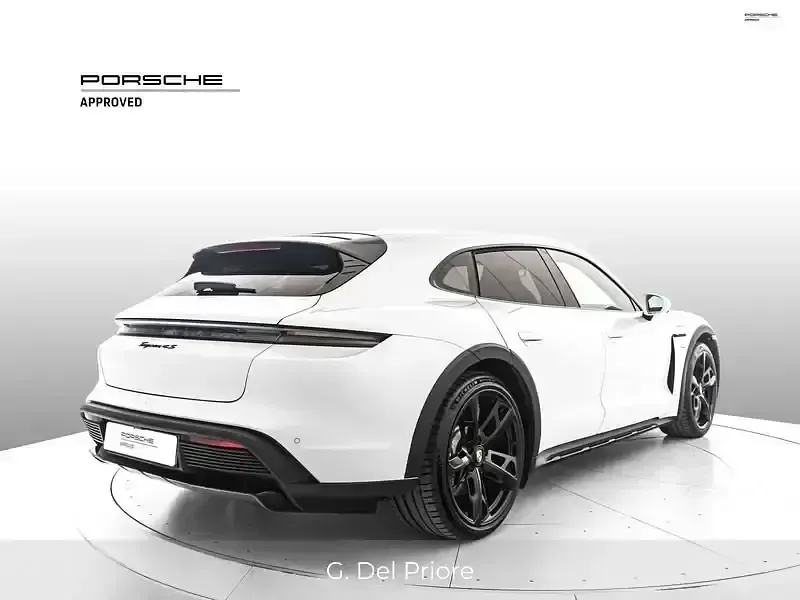 Usata Porsche Taycan Cross Turismo 350 kW (476 CV) 2022 Bianco Station wagon