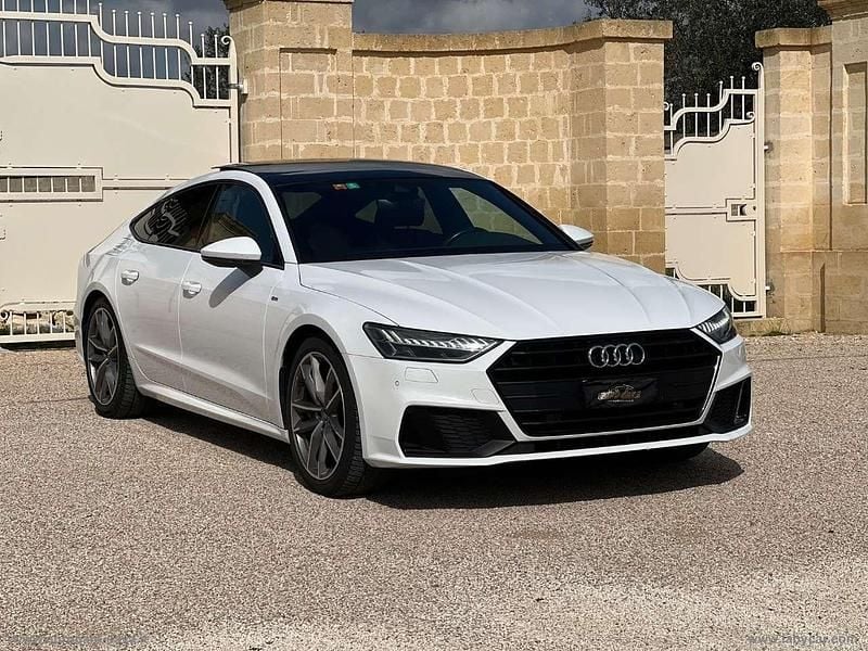 Usata Audi A7 S-Line 204 CV (150 kW) 2021 Bianco Berlina